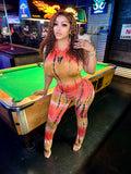 Colorful Tye Dye Bodysuit