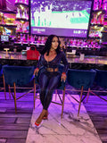 2 piece Blue Razzle Dazzle Set