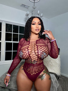 Maroon Lingerie