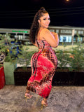 Multi Colored Tye Dye Dress