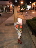 2 Piece Colorful Tribal Set