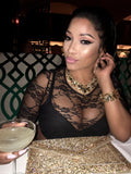 Gold Diamond Encrusted with Silver Diamonds Clutch
