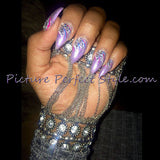 Silver Hand Chain Cuff