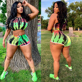 Copy of Neon colorful 2 piece set