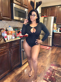 Black snap crotch Sleepwear