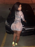 Tribal Print Mini Dress