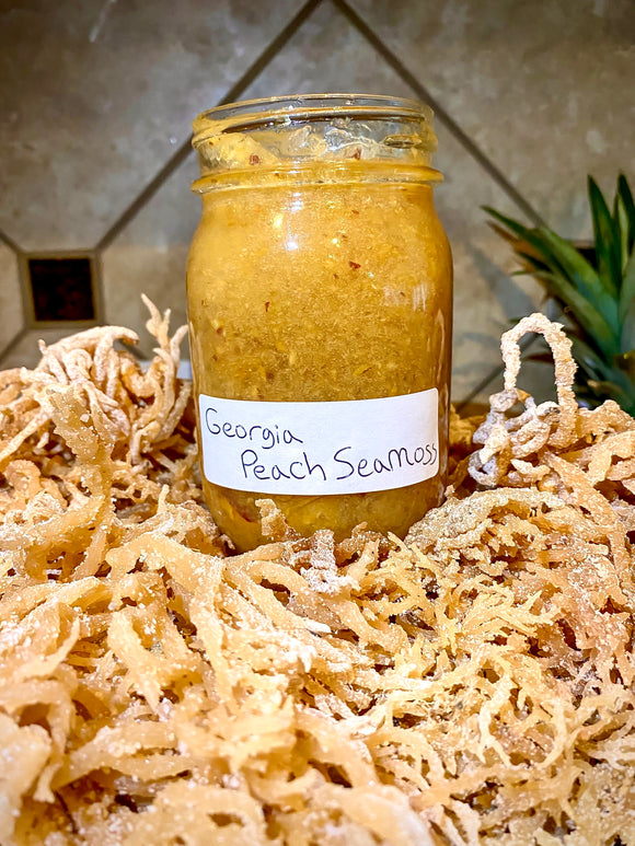 Georgia Peach Sea Moss Gel