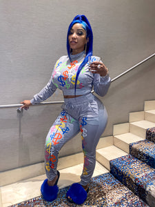 2 Piece Money Suit “HighWaist”