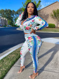2 Piece Floral Set