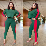 Green/Red Joggers Set