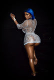Ms White Chocolate Robe “Thongs included”