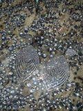 Swarovski Crystal Leaf Drop Earrings